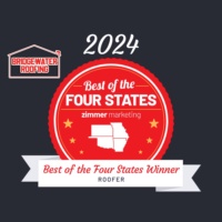 Awarded the 2024 Best of the Four States: Roofer Category